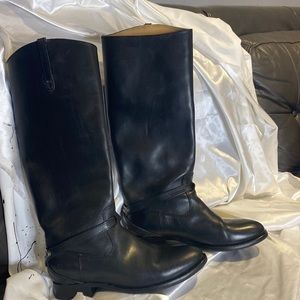 Frye Tall Black Boots, no scuffs:)